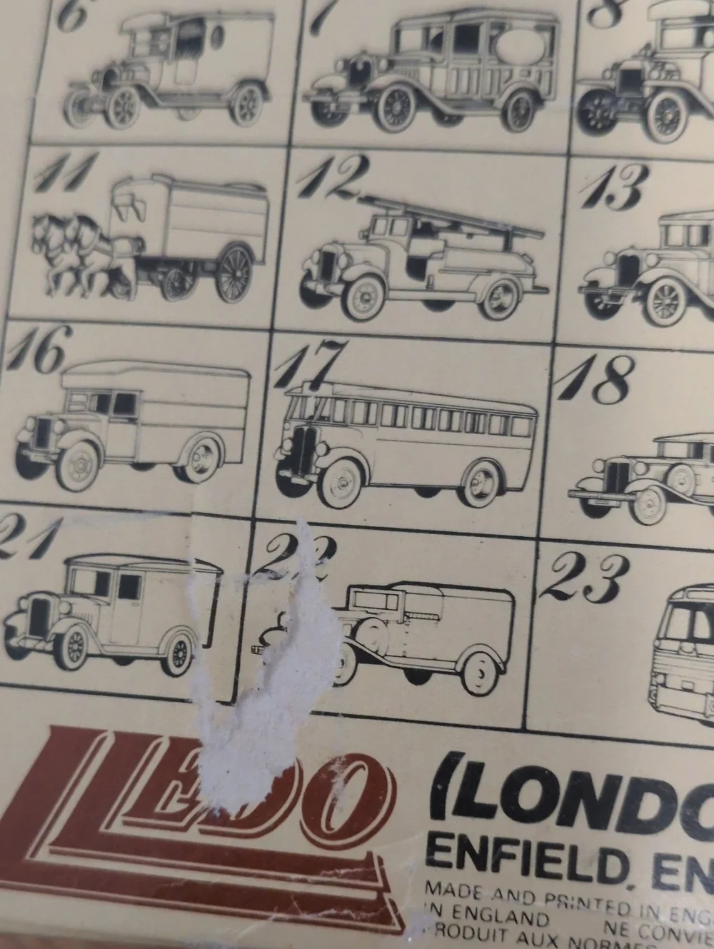 Vintage 1983 Lledo Day Gone Eagle Ale Truck